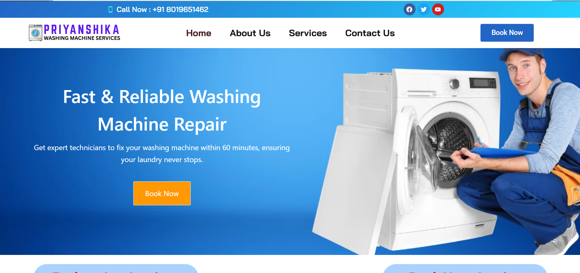 Priyanshika Washing Machine Services