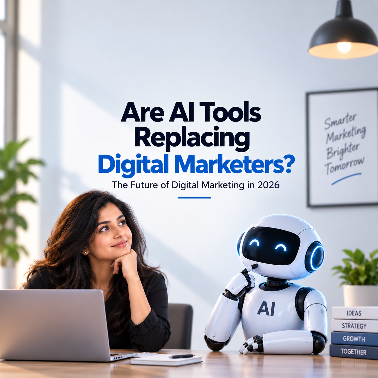 Are AI Tools Replacing Digital Marketers? The Future of Digital Marketing in 2026